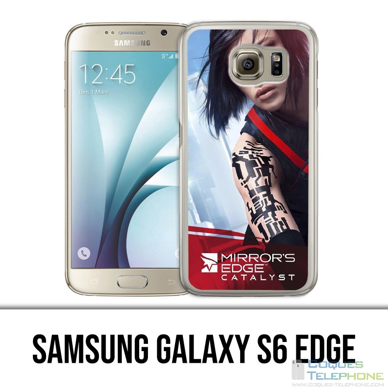 Samsung Galaxy S6 Edge Hülle - Spiegel Edge Catalyst