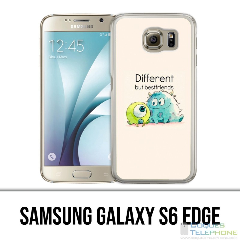 Coque Samsung Galaxy S6 EDGE - Monstre Cie Best Friends