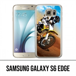 Coque Samsung Galaxy S6 EDGE - Motocross Sable