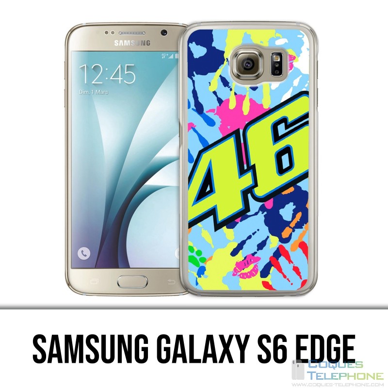 Custodia per Samsung Galaxy S6 Edge - Motogp Rossi Misano