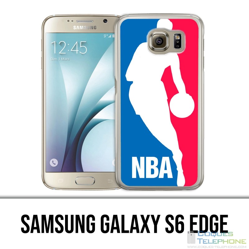 Custodia per Samsung Galaxy S6 Edge - Logo Nba