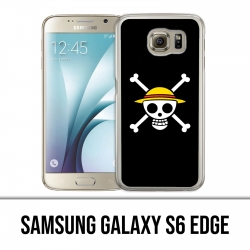Carcasa Samsung Galaxy S6 Edge - Nombre del logotipo de One Piece