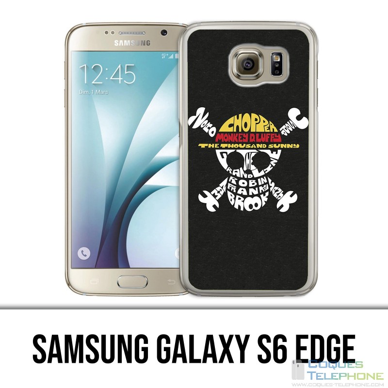 Carcasa Samsung Galaxy S6 Edge - Logotipo de One Piece