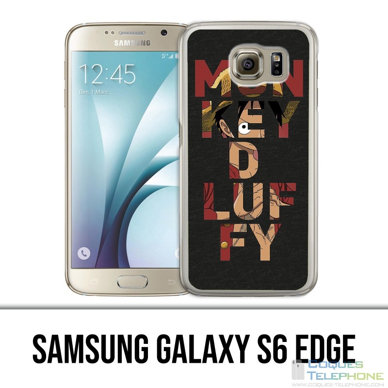 Carcasa Samsung Galaxy S6 Edge - One Piece Monkey D.Luffy