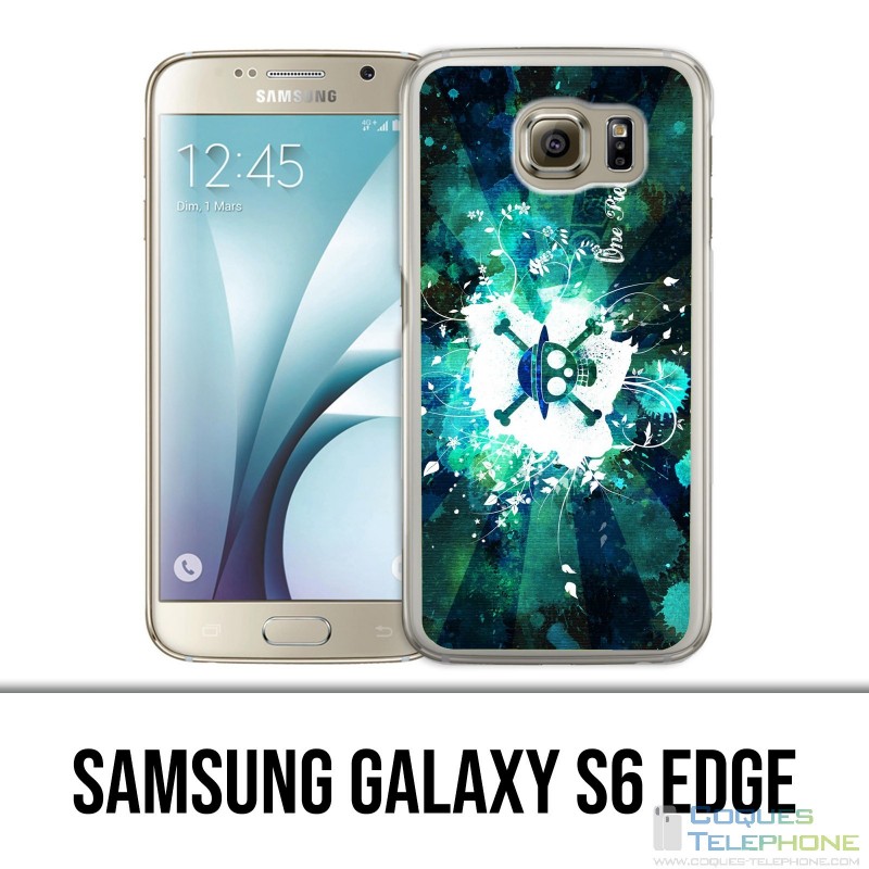 Samsung Galaxy S6 Edge Hülle - One Piece Neon Green
