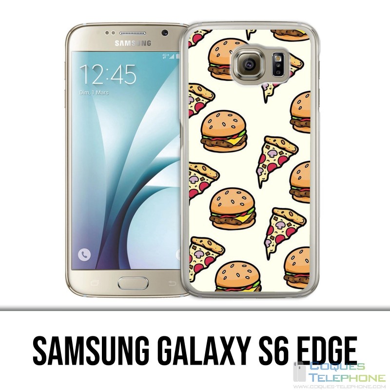 Carcasa Samsung Galaxy S6 Edge - Pizza Burger