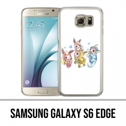 Coque Samsung Galaxy S6 EDGE - Pokémon bébé Evoli évolution