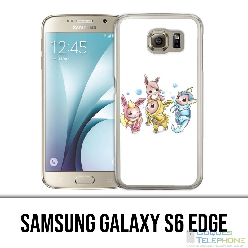 Custodia edge Samsung Galaxy S6 - Evione evolution baby Pokémon