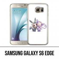 Coque Samsung Galaxy S6 EDGE - Pokémon bébé Mentali Noctali