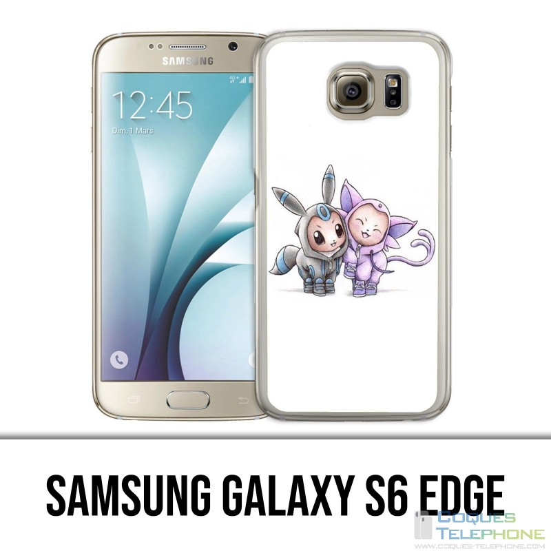 Coque Samsung Galaxy S6 EDGE - Pokémon bébé Mentali Noctali
