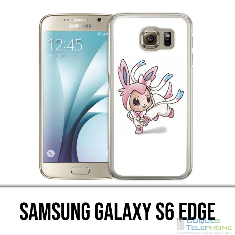 Carcasa Samsung Galaxy S6 Edge - Nymphali Baby Pokémon