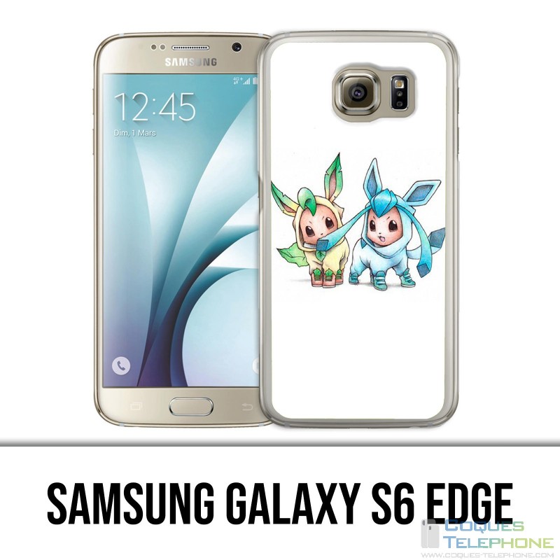 Custodia per Samsung Galaxy S6 Edge - Pokémon Baby Phyllali