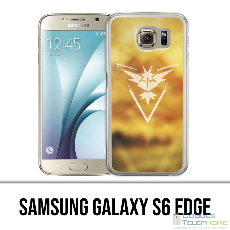 Carcasa Samsung Galaxy S6 Edge - Pokémon Go Team Yellow