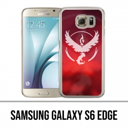 Samsung Galaxy S6 Edge Hülle - Pokémon Go Team Red