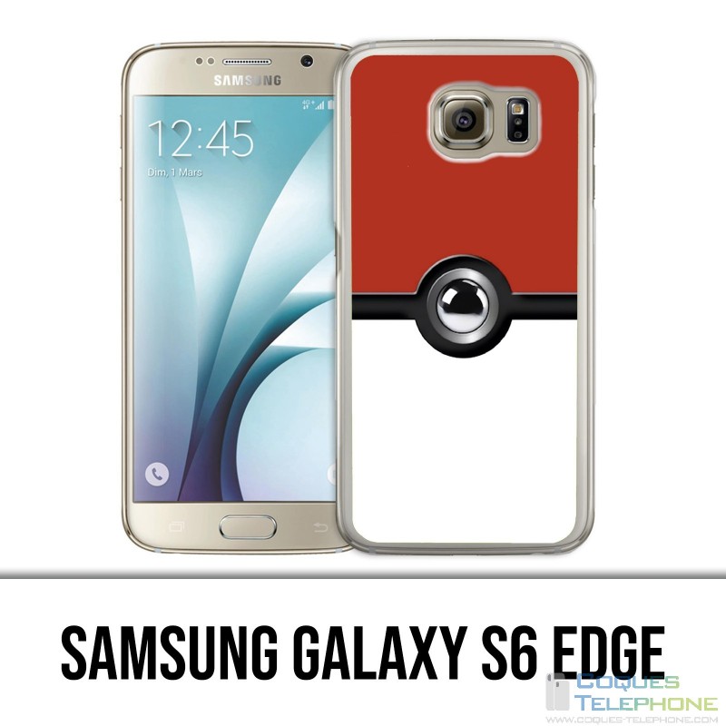 Samsung Galaxy S6 Edge Hülle - Pokémon Pokeball
