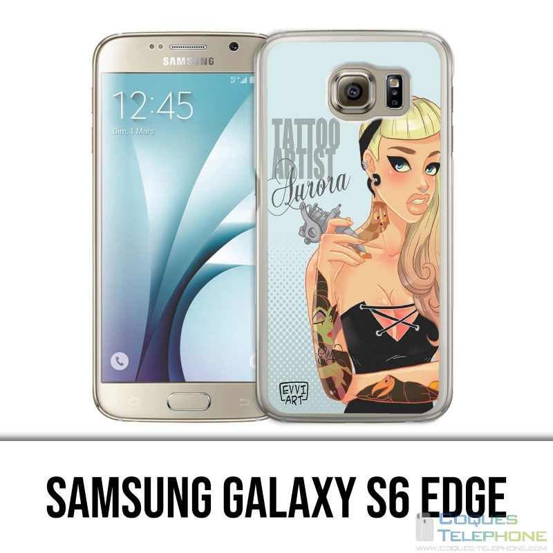 Coque Samsung Galaxy S6 EDGE - Princesse Aurore Artiste