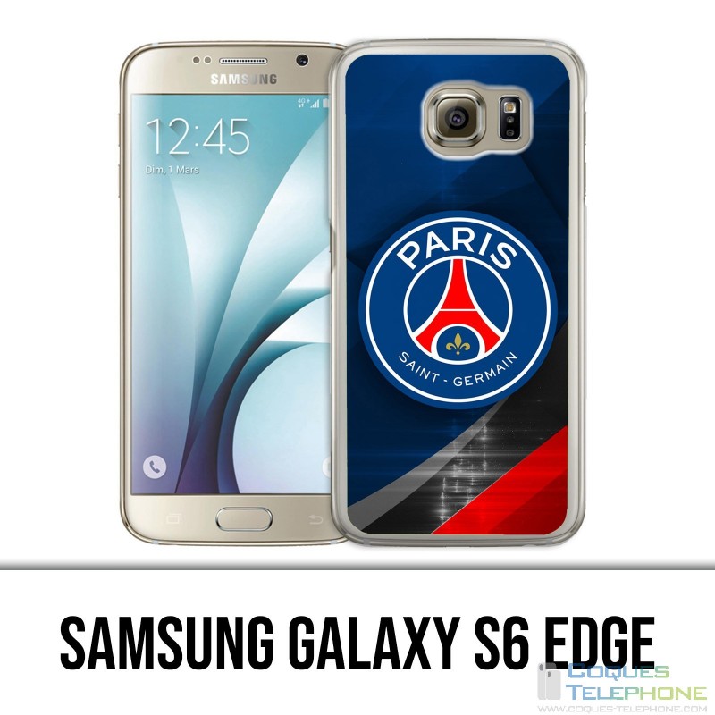 Samsung Galaxy S6 edge case - PSG Logo Metal Chrome