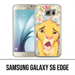 Carcasa Samsung Galaxy S6 Edge - Lion King Simba Grimace
