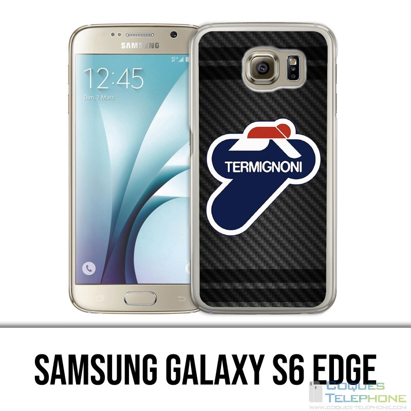 Samsung Galaxy S6 Edge Hülle - Termignoni Carbon