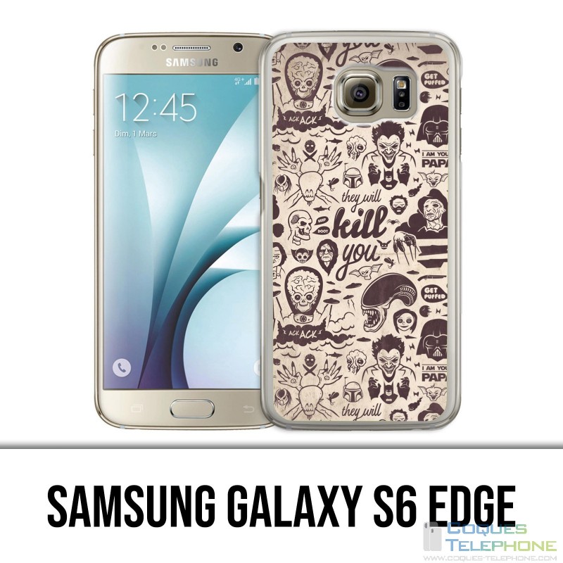 Carcasa Samsung Galaxy S6 Edge - Naughty Kill You