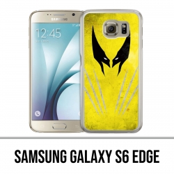 Carcasa Samsung Galaxy S6 edge - Xmen Wolverine Art Design