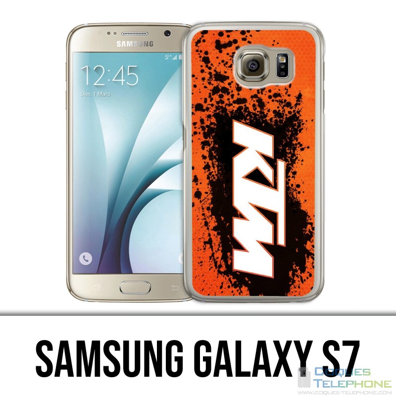 Carcasa Samsung Galaxy S7 - Galaxy Logo Ktm