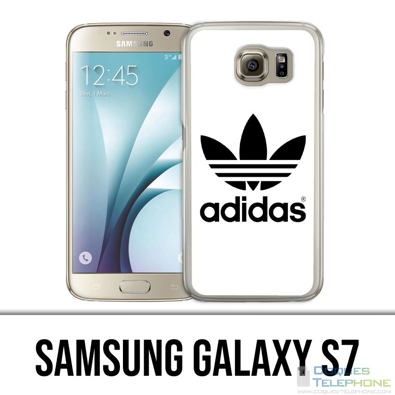 Custodia Samsung Galaxy S7 - Adidas Classic White