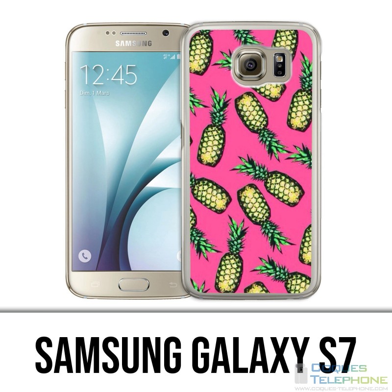 Coque Samsung Galaxy S7 - Ananas