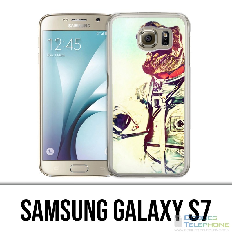 Carcasa Samsung Galaxy S7 - Animal Astronaut Dinosaur