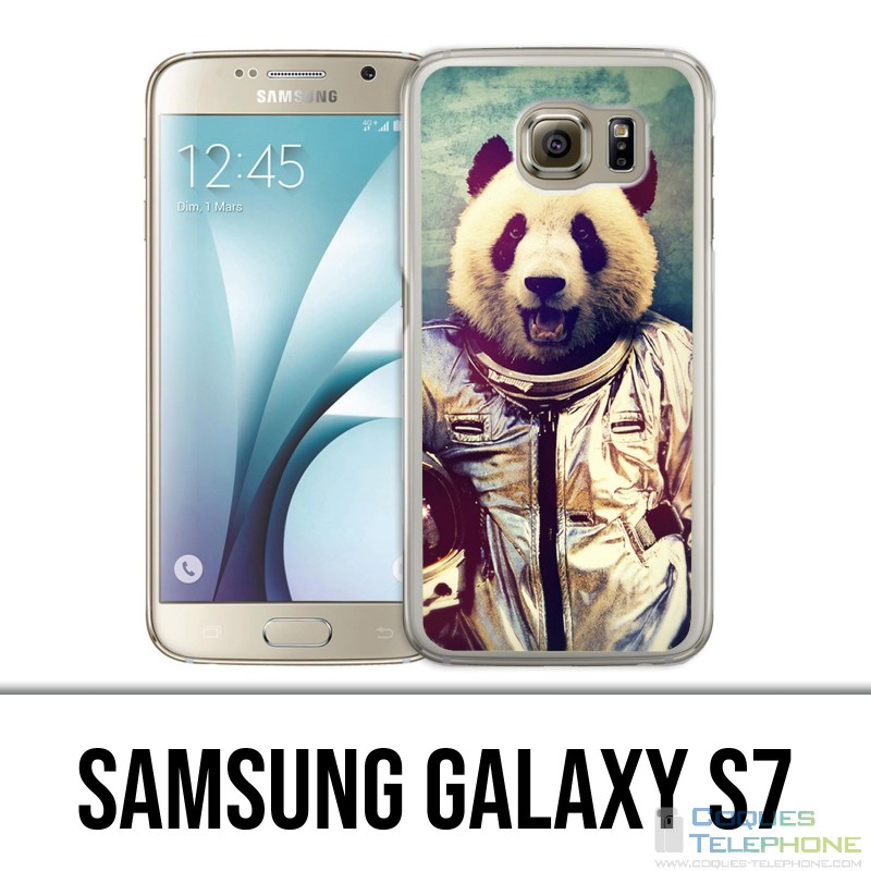 Coque Samsung Galaxy S7  - Animal Astronaute Panda
