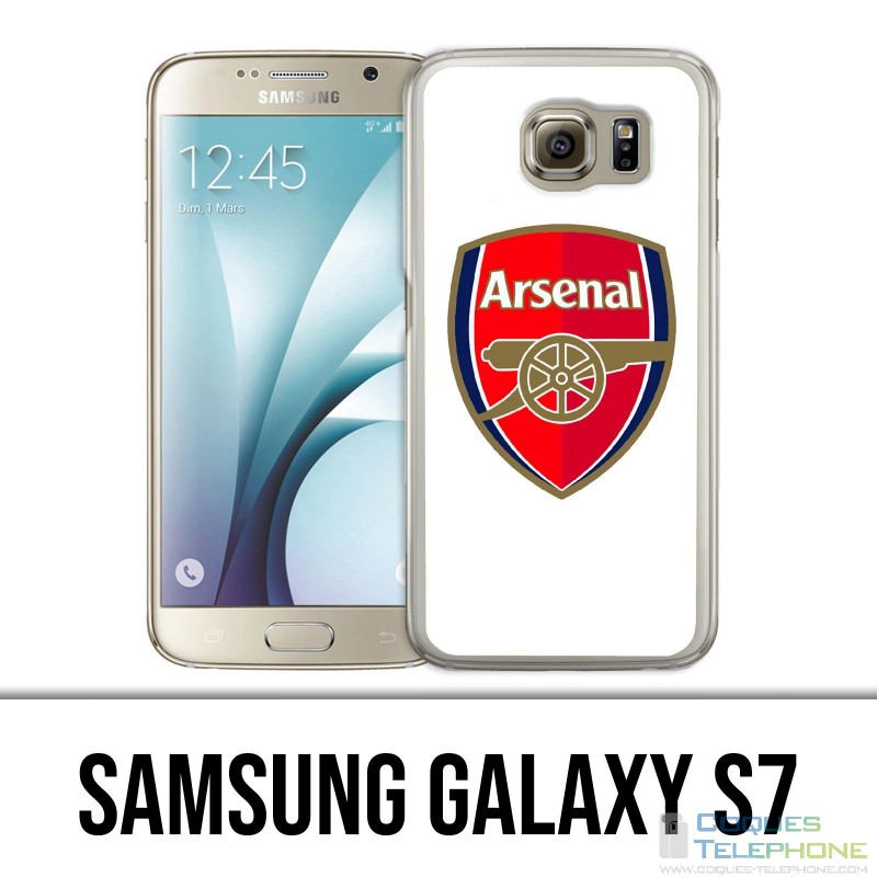Custodia Samsung Galaxy S7 - Logo Arsenal