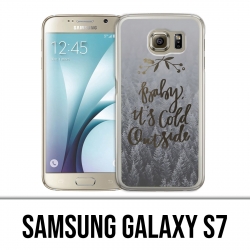 Coque Samsung Galaxy S7  - Baby Cold Outside
