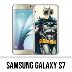 Carcasa Samsung Galaxy S7 - Batman Paint Art