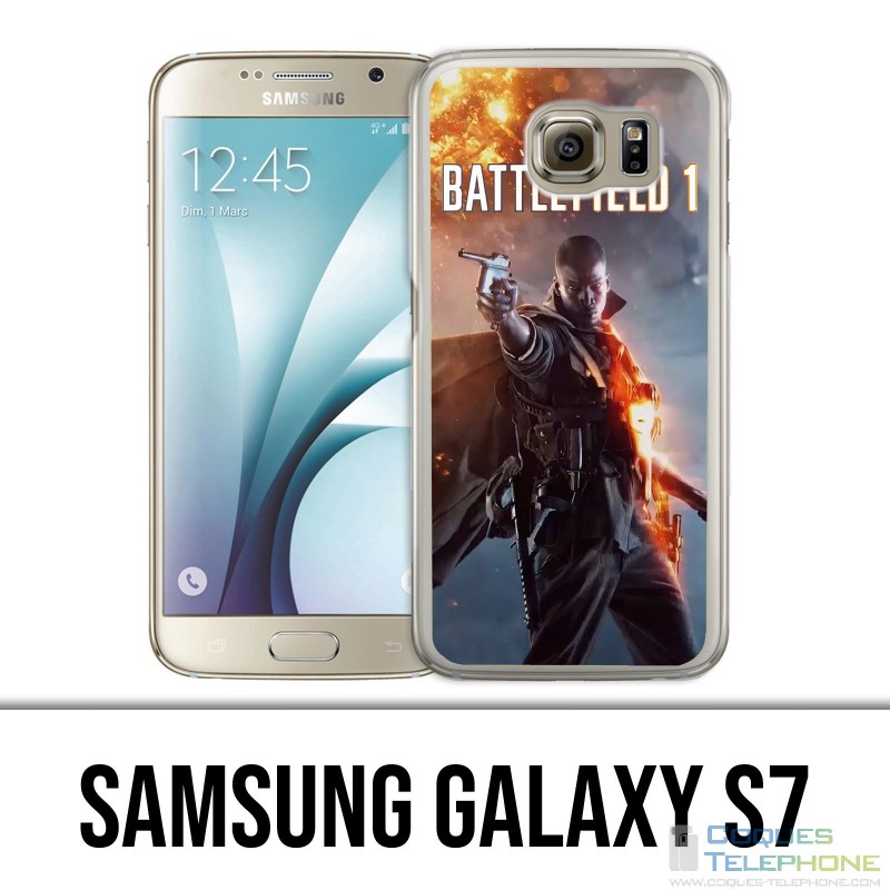 Carcasa Samsung Galaxy S7 - Battlefield 1