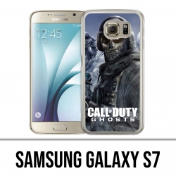 Carcasa Samsung Galaxy S7 - Logotipo de Call Of Duty Ghosts