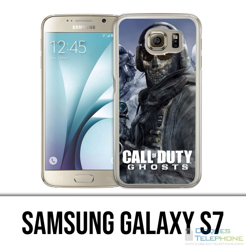 Carcasa Samsung Galaxy S7 - Logotipo de Call Of Duty Ghosts