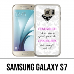 Coque Samsung Galaxy S7  - Cendrillon Citation
