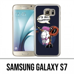 Custodia Samsung Galaxy S7 - Deadpool Fluffy Unicorn