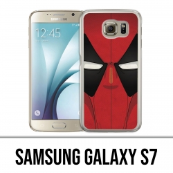 Carcasa Samsung Galaxy S7 - Máscara Deadpool