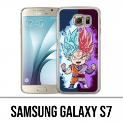 Samsung Galaxy S7 Hülle - Dragon Ball Black Goku