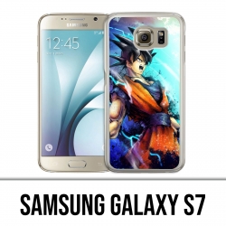 Samsung Galaxy S7 Hülle - Dragon Ball Goku Color