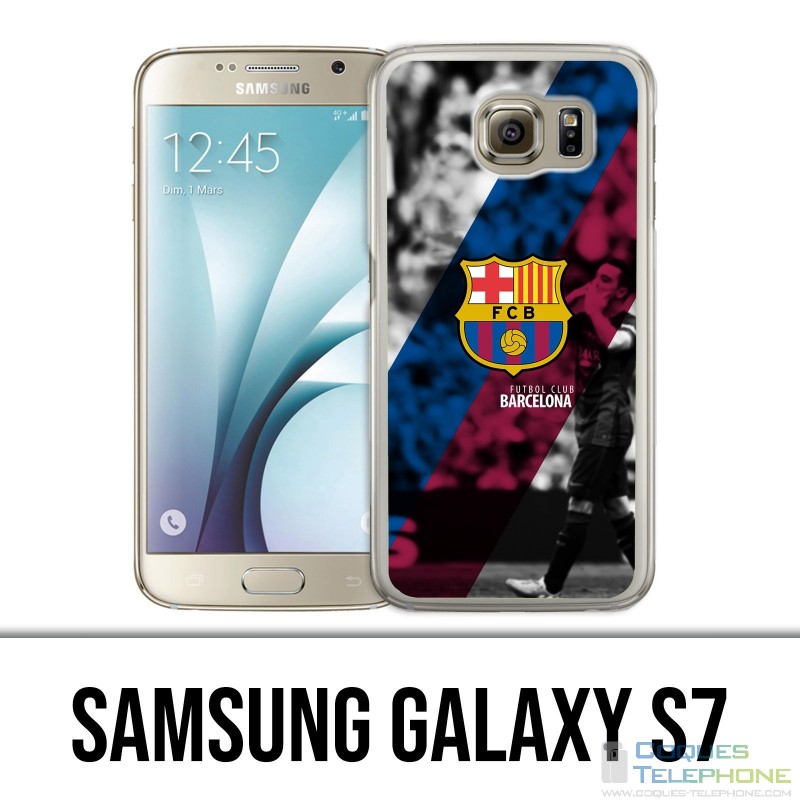 Coque Samsung Galaxy S7  - Football Fcb Barca