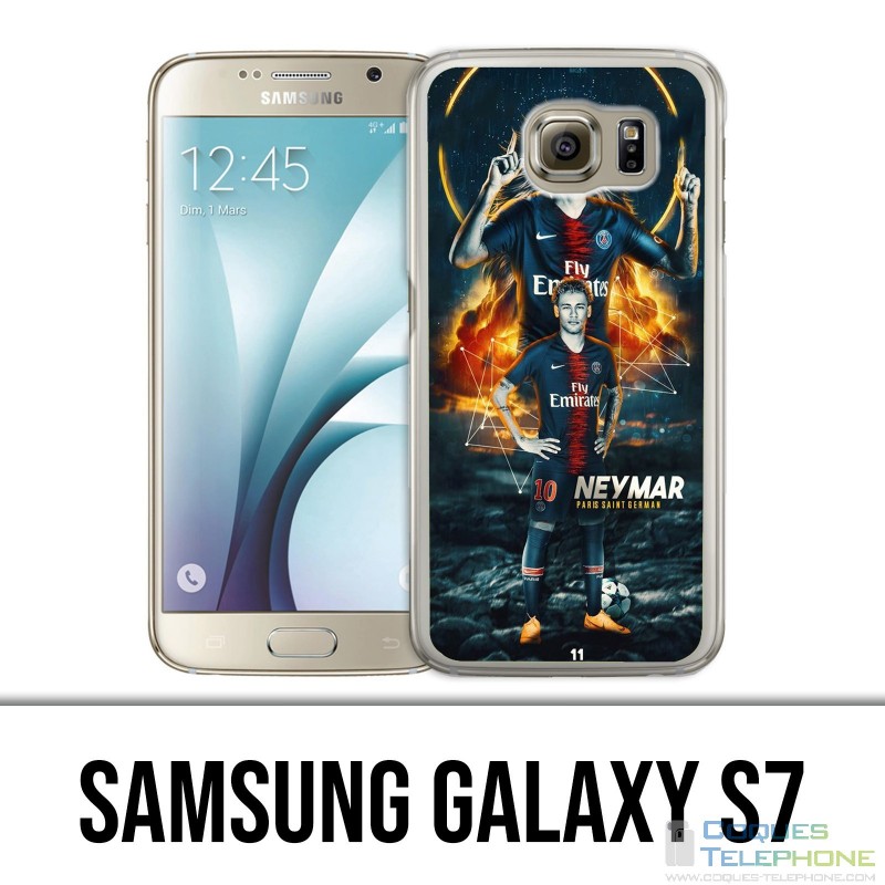 Funda Samsung Galaxy S7 - Fútbol Psg Neymar Victory