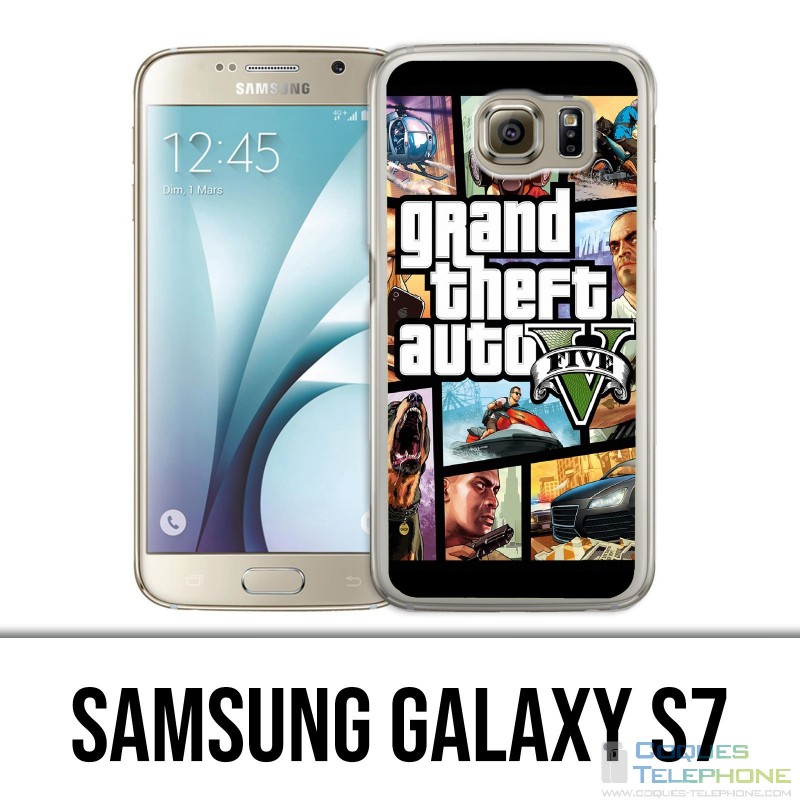 Coque Samsung Galaxy S7  - Gta V