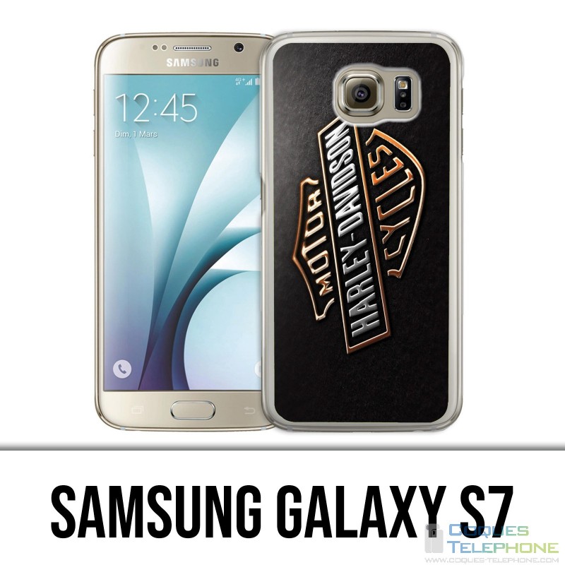 Custodia Samsung Galaxy S7 - Harley Davidson Logo 1