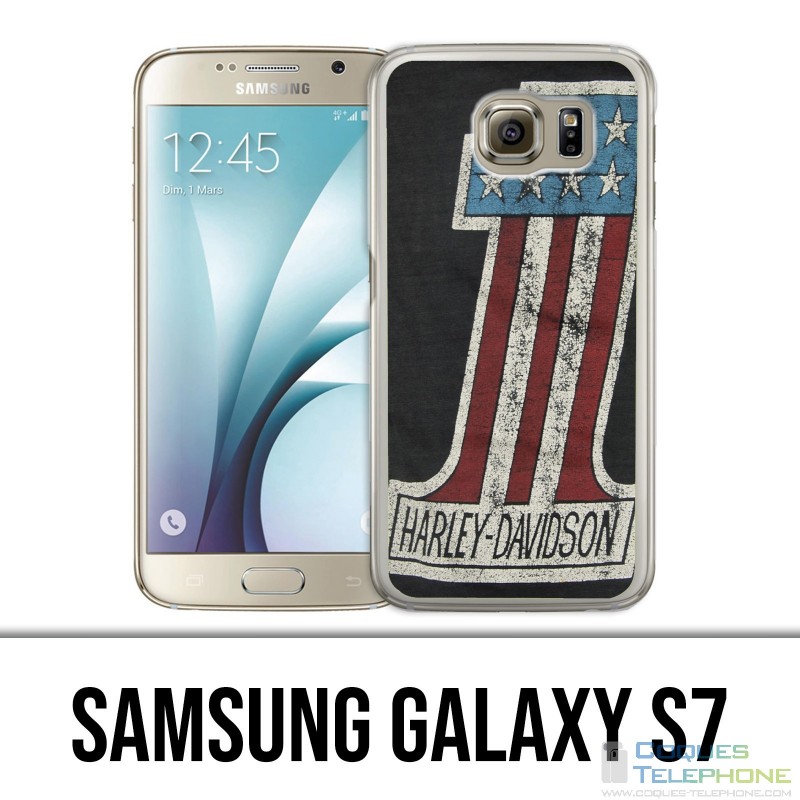 Custodia Samsung Galaxy S7 - logo Harley Davidson