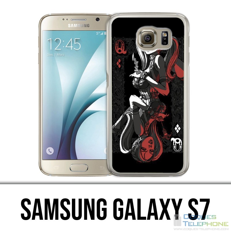 Carcasa Samsung Galaxy S7 - Tarjeta Harley Queen