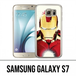 Carcasa Samsung Galaxy S7 - Iron Man Paintart