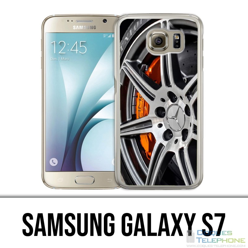 Carcasa Samsung Galaxy S7 - Rueda Mercedes Amg