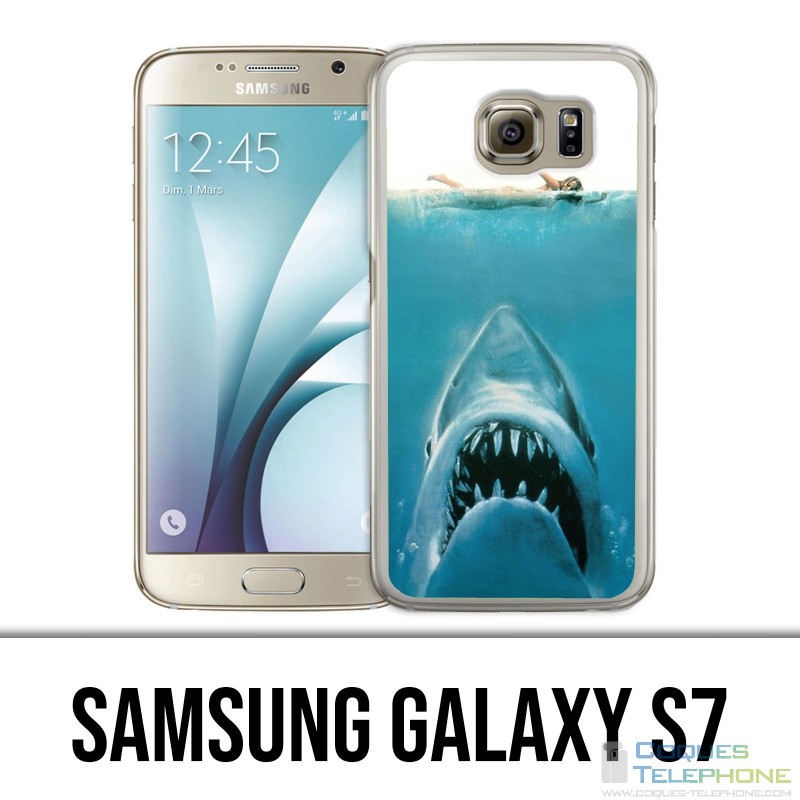 Coque Samsung Galaxy S7  - Jaws Les Dents De La Mer